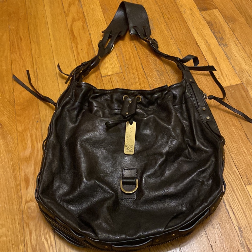 Botkier Dark Brown Leather Large Handbag